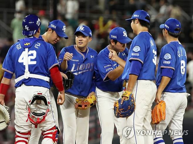 삼성, KIA 상대로 위닝시리즈 [연합뉴스 자료사진]