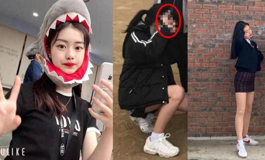 지난 4월 공개된 김가람의 과거 사진./사진=온라인 커뮤니티