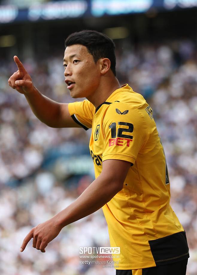 ▲ 울버햄튼 원더러스 공격수 황희찬.