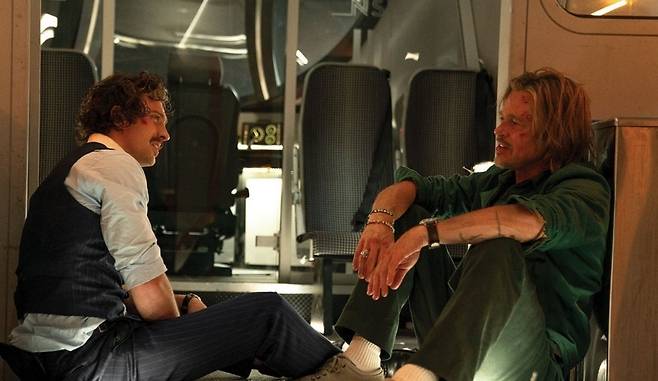 영화 ‘불릿 트레인’ 스틸컷. 사진=소니픽쳐스