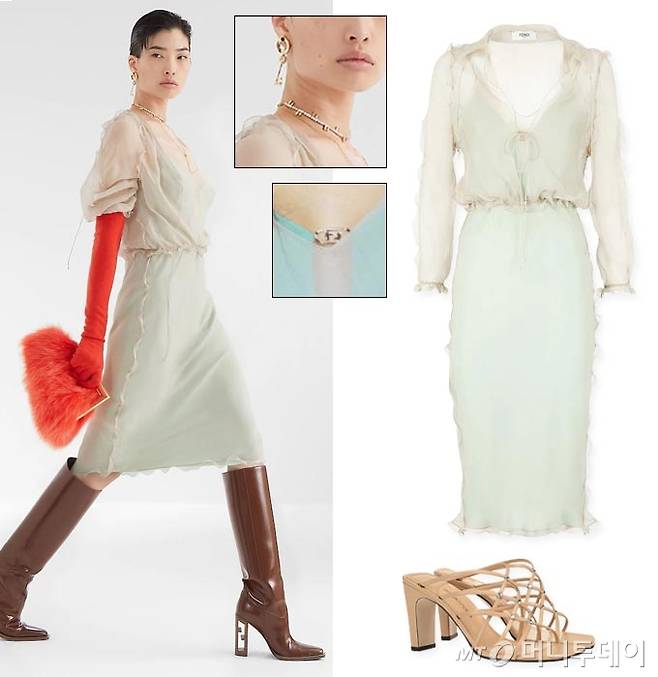 /사진=펜디(FENDI), 세르지오 로시(Sergio Rossi) /편집=이은 기자