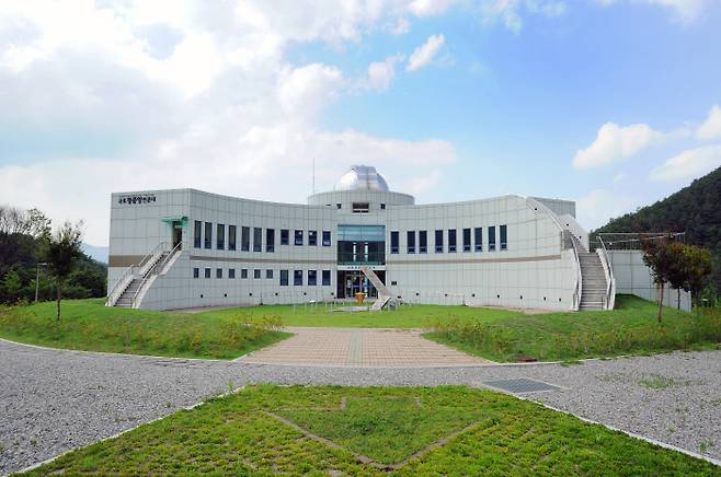 양구군 도촌리 배꼽마을 인근에 들어선 국토정중앙천문대 전경. 양구군 제공