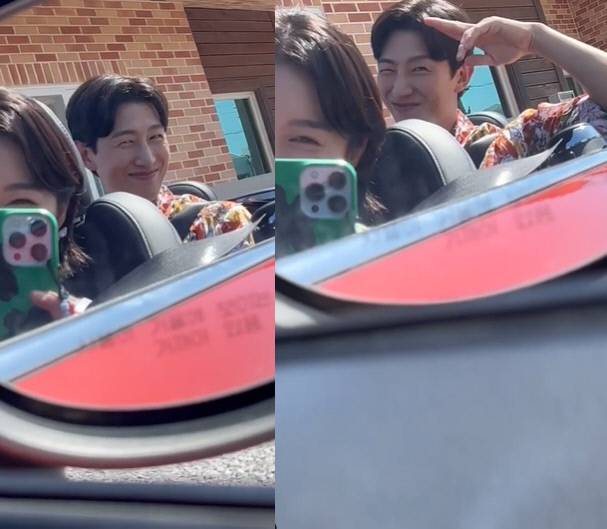 배우 주현영과 강기영. 출처| 주현영 SNS