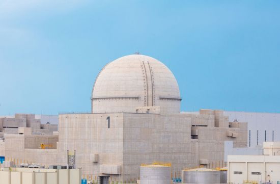 한국의 첫 수출 원자력발전인 아랍에미리트(UAE) 바라카 원전 1호기. [이미지출처=연합뉴스]
