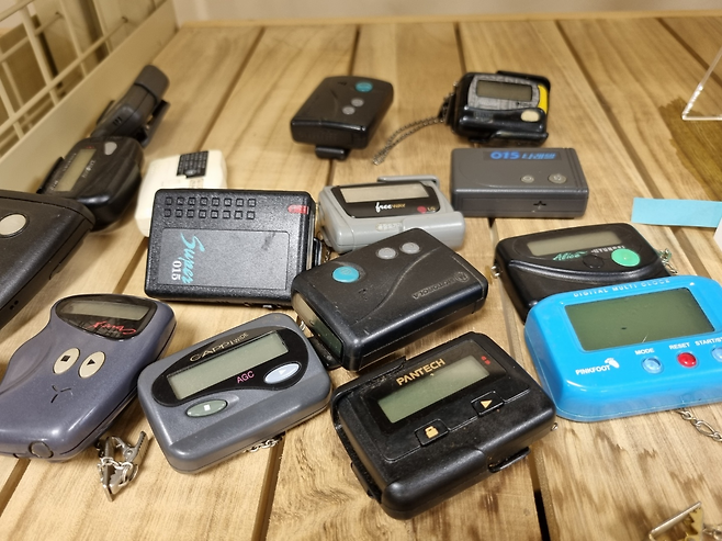 1990년대 후반 인기를 끈 무선호출기 ‘삐삐’