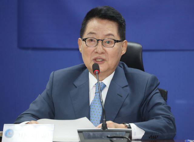 박지원 전 국정원장. 뉴시스