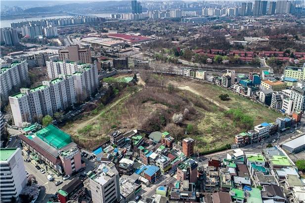 유엔사부지 복합개발사업 현장/사진제공=용산구