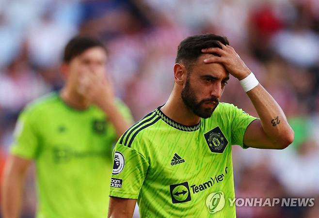 맨유의 소년가장 브루노 페르난데스 [로이터=연합뉴스]