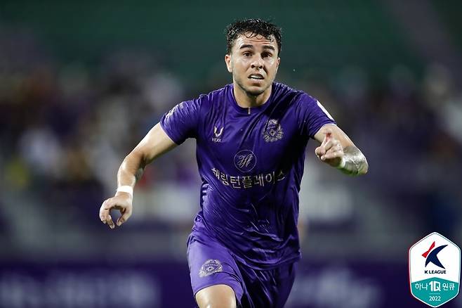 해트트릭 폭발한 안드리고 [한국프로축구연맹 제공. 재판매 및 DB 금지]