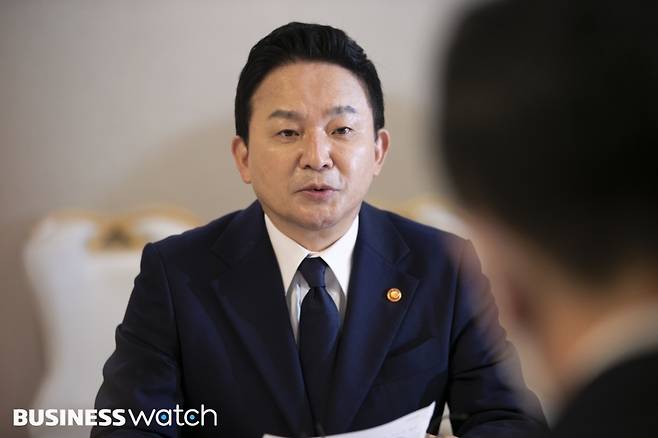 원희룡 국토교통부 장관/사진=이명근 기자 qwe123@