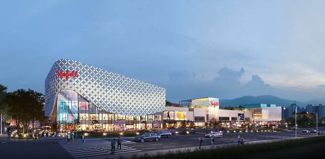 스타필드 광주(가칭) 예상 전경(사진=신세계)