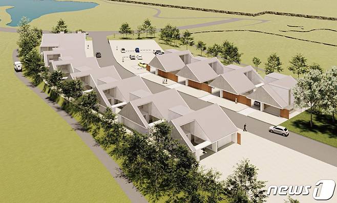 충남창작스튜디오 조감도. (충남도 제공)