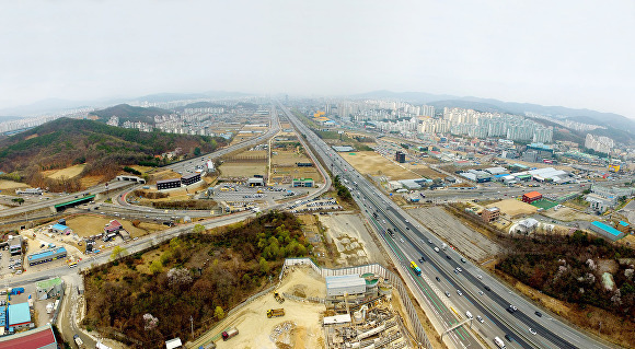 경기용인 플랫폼시티 가 들어설 기흥구 보정동 일대 [사진=용인특례시]