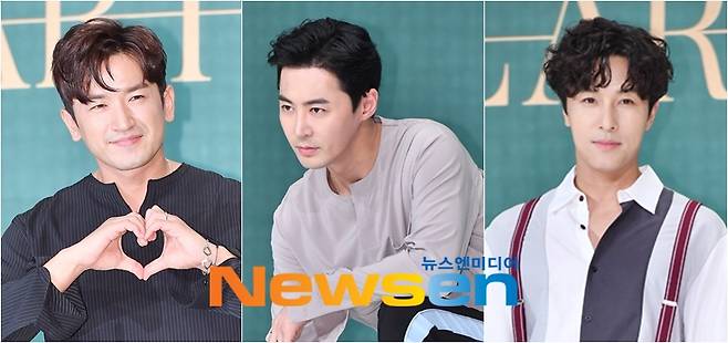왼쪽부터 이민우, 전진, 김동완/뉴스엔DB