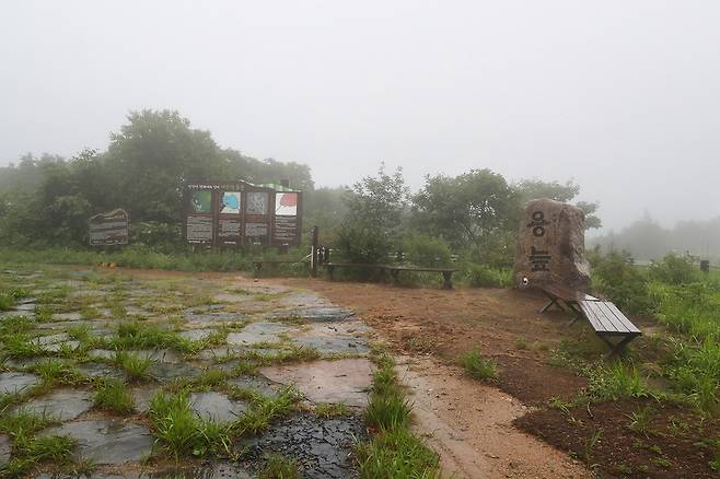 큰용늪 입구[사진/조보희 기자]