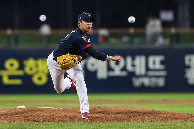 프로 첫 세이브 올린 KIA 임기영 [KIA 타이거즈 제공. 재판매 및 DB 금지]