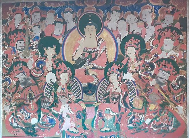 견성암 영산회상도 /경기도 제공