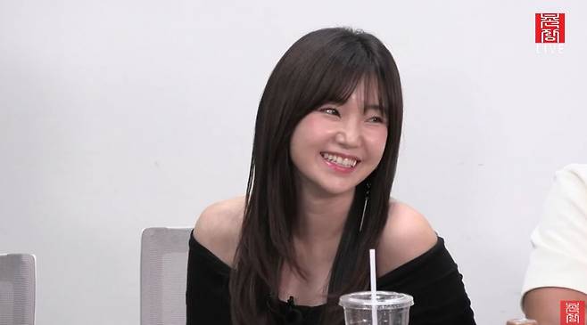 나는 솔로 9기 옥순/ 사진출처=촌장엔터 유튜브 방송 화면 캡처