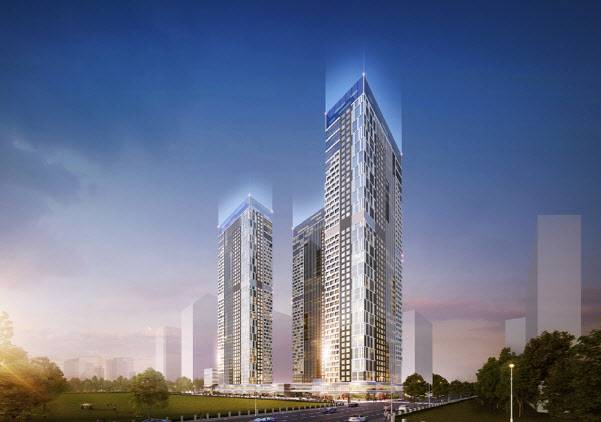 재건축 이후 여의도 공작아파트 조감도. (사진=서울시)