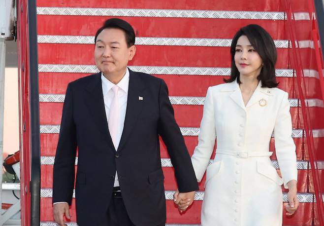 윤석열 대통령과 부인 김건희 여사 (사진=연합뉴스)