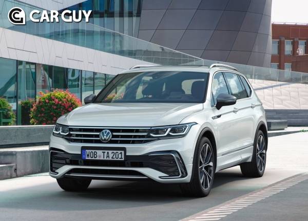 국내 출시를 앞둔 폭스바겐 티구안 올스페이스