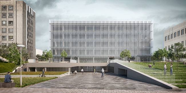 서울시립대 미래융합관 조감도 / 사진 제공 = 오드투에이