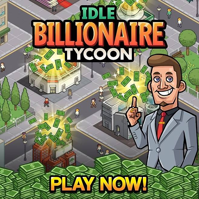 [서울=뉴시스] 넵튠은 자회사 플레이하드가 자체 개발한 방치형 시뮬레이션 게임 ‘억만장자 키우기(Idle Billionaire Tycoon)’를 글로벌 론칭했다고 19일 밝혔다. (사진=넵튠 제공).2022.08.19 *재판매 및 DB 금지