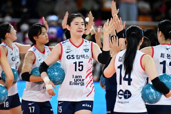 GS칼텍스 선수단 / 사진=KOVO 제공