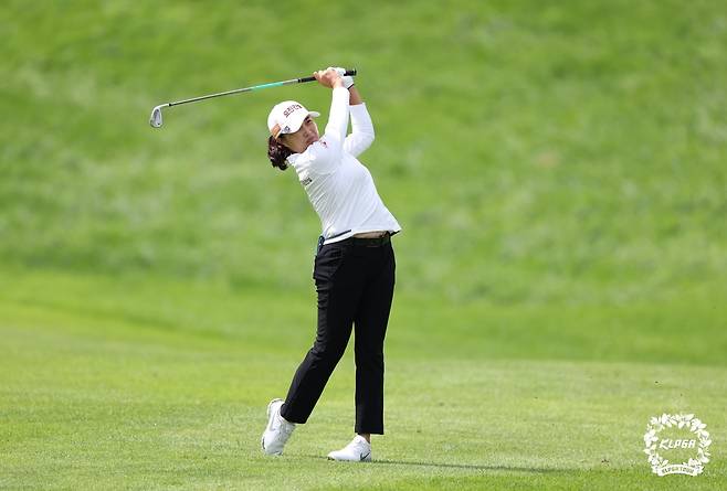 서연정의 아이언 샷. [KLPGA 제공. 재판매 및 DB 금지]