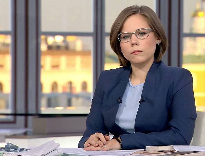 우크라이나 침공의 '기획자'로 불리는 알렉산드르 두긴(60)의 딸 다리야 두기나(30). /로이터 연합뉴스