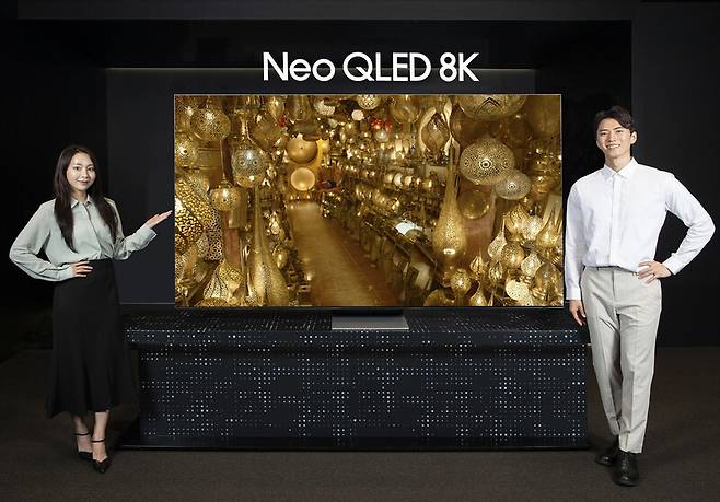 삼성전자의 85형 Neo QLED 8K TV. 삼성전자 제공