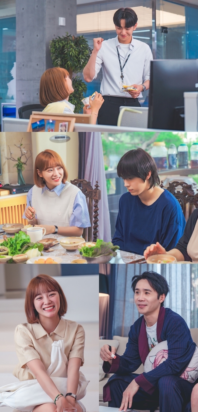 Nam Yoon-su, Kim Do-hoon, and im cheol-su permeated Todays Webtoon Kim Se-jeong.The warm heart of the SBS gilt drama Todays Webtoon (played by Jo Ye-rang, Lee Jae-eun/directed by Cho Su-won and Kim Young-hwan) is drawing positive changes by drawing on people around them.The most famous characters are the new writer Kim Do-hoon and the person who permeated her.Junyoung, who started the story of I do not like to say strength in the subway on the way home with my heart.Im already working hard and doing my best, and I feel perverse about how much longer and how I keep trying.So, the more I listen to the habit of saying Strength!, the more I understand the frankness that I am less powerful, I promised to restrain.However, in the last broadcast, Jun-young was pointed out by Deputy Editor Seok Ji-young (Choi Daniel), and first gave a fighting to his depressed mind, saying, Come on, we.Jun-young, who became sincere to the editorial department so that he borrowed a cartoon that he was not interested in and read all night and asked the writer, Showme (Hayuli), who was uncomfortable, to go to another platform because I will do better.This change was a great achievement of the heart that proved the determination that I will do my best better than now so that the Web toon team will not disappear.And now, If you are strong, you will be more powerful, has been reborn as a strong motive to know how to count your heart.The new writer Continent thinks of the mind as a god who recognized my talents and found me.He had a genius talent, but because of his lack of painting skills, he did not recognize anyone, so the bigger problem for him who had difficulty in making his debut was sociality.I could not read my opponents Feeling because I had little interaction with people, and I was accustomed to working alone and I could not dream of collaborating with the people concerned.The reason for the rejection was the opportunity to learn painting with the assistant of 30-year career master Baek Eo-jin (Kim Kap-soo).But I started to break down the wall that I built in the world little by little in the heart of my heart that I want to be one person who can support it before it collapses.And I expressed various Feelings of people with my face to take pictures and send them to me, and when the conti who worked disappeared and panicked, I calmed them with a backup file.