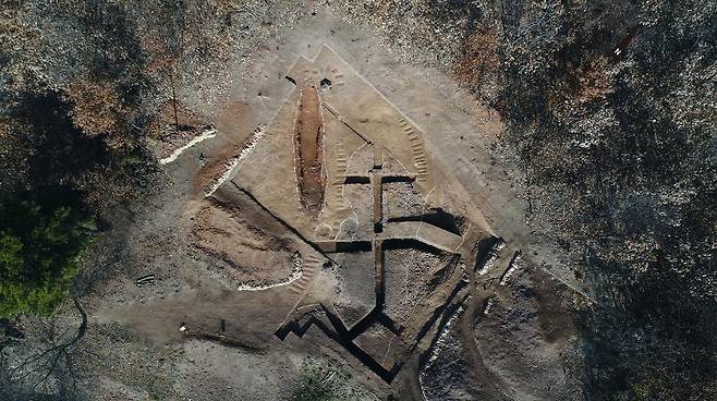함안 우거리 토기가마터 발굴 조사 [경남도 제공. 재판매 및 DB 금지]