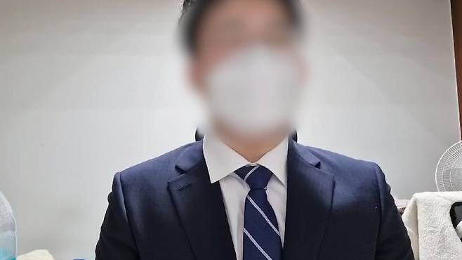 ▲ [사진 : 故 박서진(가명) 군의 생전 면접 연습 영상]