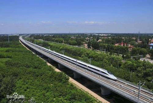 중국 고속열차 [바이두 캡처. 재판매 및 DB 금지]