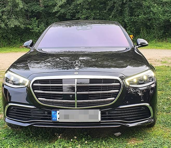 시동 꺼짐 증상이 발생한 벤츠 ‘S클래스’. 제보자 제공