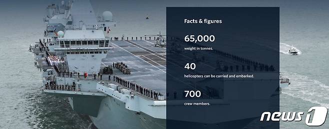 영국 항공모함 프린스 오브 웨일즈서영국 로열네이비 홈페이지 갈무리)