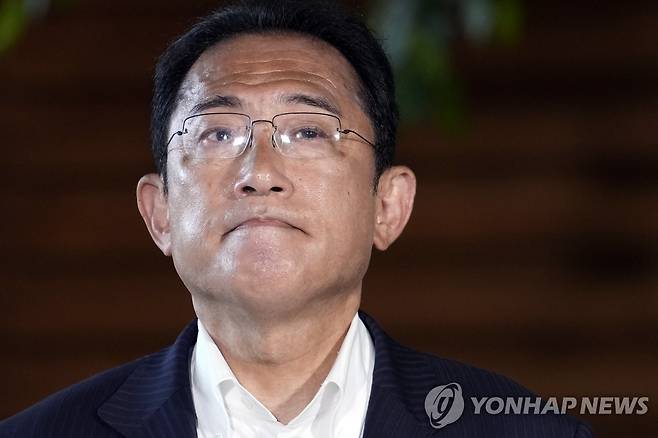 기시다 후미오 일본 총리 [도쿄 AP=연합뉴스 자료사진] 2022.08.21