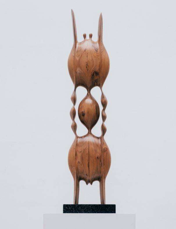 문신 '개미', 1970, 참나무, 119.5×30×19.6cm [국립현대미술관 제공. 재판매 및 DB 금지]