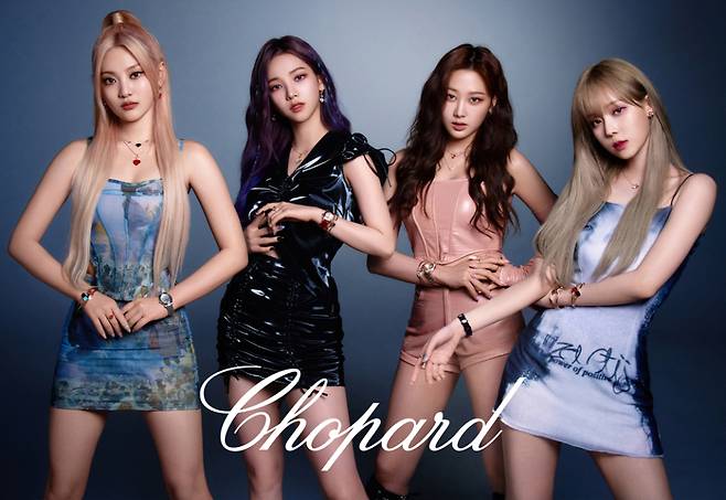사진 : 전통 스위스 시계 & 주얼리 명가 쇼파드(Chopard) 글로벌 앰버서더, K-POP 그룹 '에스파' (사진 제공: 쇼파드)