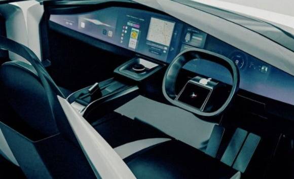 애플카 완전자율주행전기차 콘셉트 디자인. 사진=바나라마