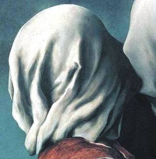 르네 마그리트, 연인(2·일부), MoMA, 1928