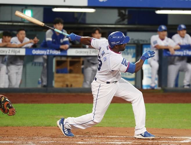 삼성 호세 피렐라. 연합뉴스