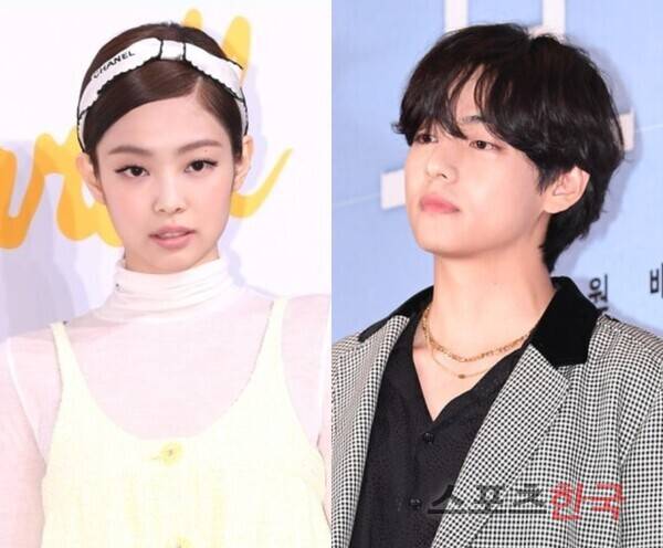 블랙핑크 제니, 방탄소년단 뷔. ⓒ스포츠한국DB