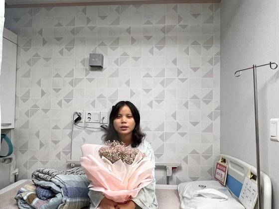 흐닌프윈에이는 지난달 4일 수술을 받고 재활치료에 매진하고 있다. 사진 굳셰퍼드재단