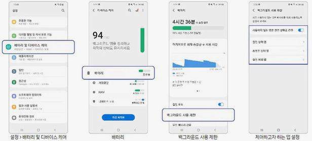 스마트폰 속도 높이는 법. /삼성전자