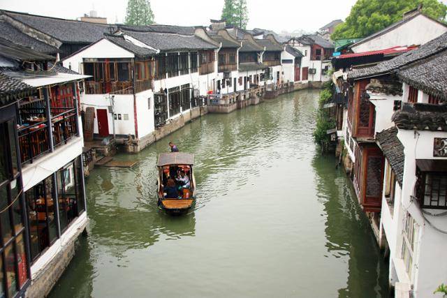 태안교에서 본 주가각 풍경. ⓒ최종명