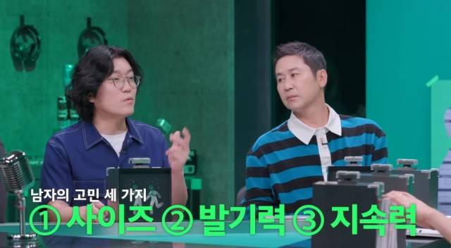 홍성우 비뇨의학과 전문의가 지난 2일 공개된 티빙 오리지널 프로그램 ‘마녀사냥 2022’에 출연한 장면.