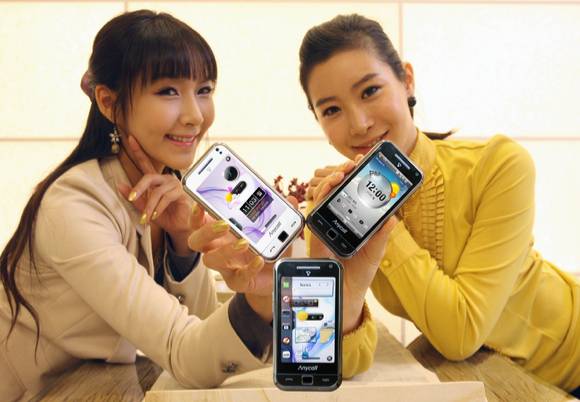 삼성전자, 스마트폰 'T옴니아' 공개 [사진=삼성전자]