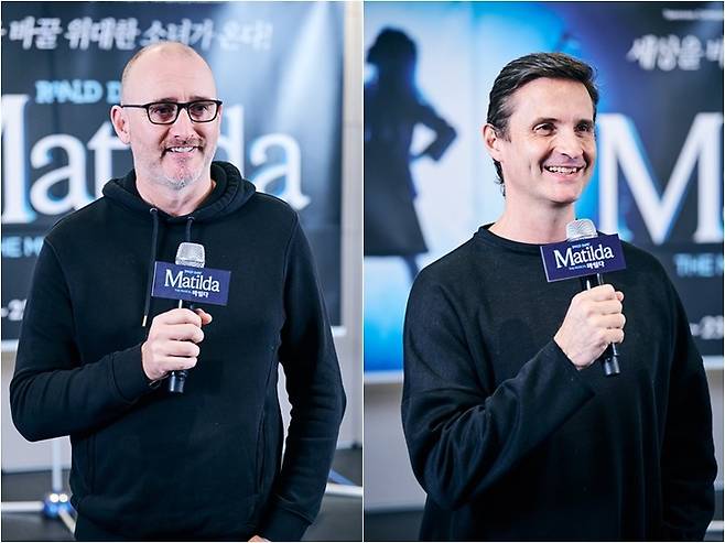 [서울=뉴시스]뮤지컬 '마틸다'의 닉 애쉬튼 전세계협력연출, 톰 호지슨 해외협력안무. (사진=신시컴퍼니 제공) 2022.09.13. photo@newsis.com  *재판매 및 DB 금지